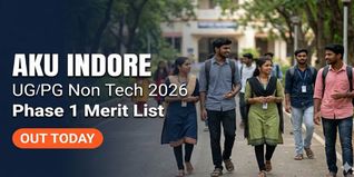 AKU Indore UG PG Non-Technical Admission 2026 Counselling Schedule